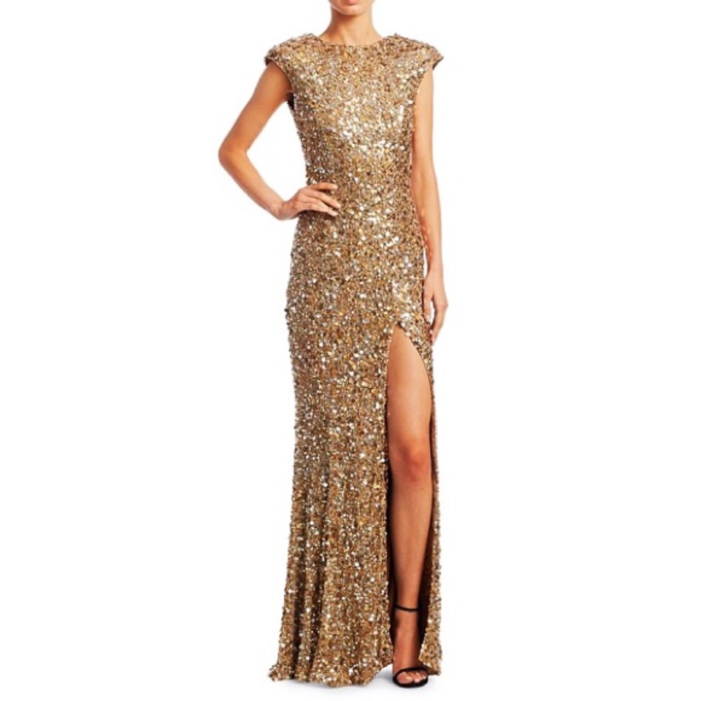 Rachel Gilbert Seraphina Sequin Gown